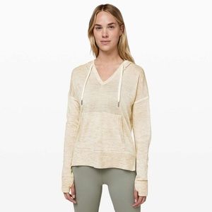 Lululemon Street to Shore Lightweight Linen Blend Hoodie